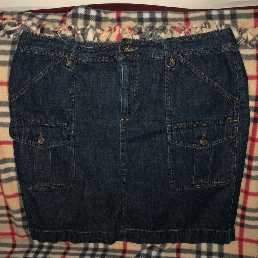 NWOT jean skirt